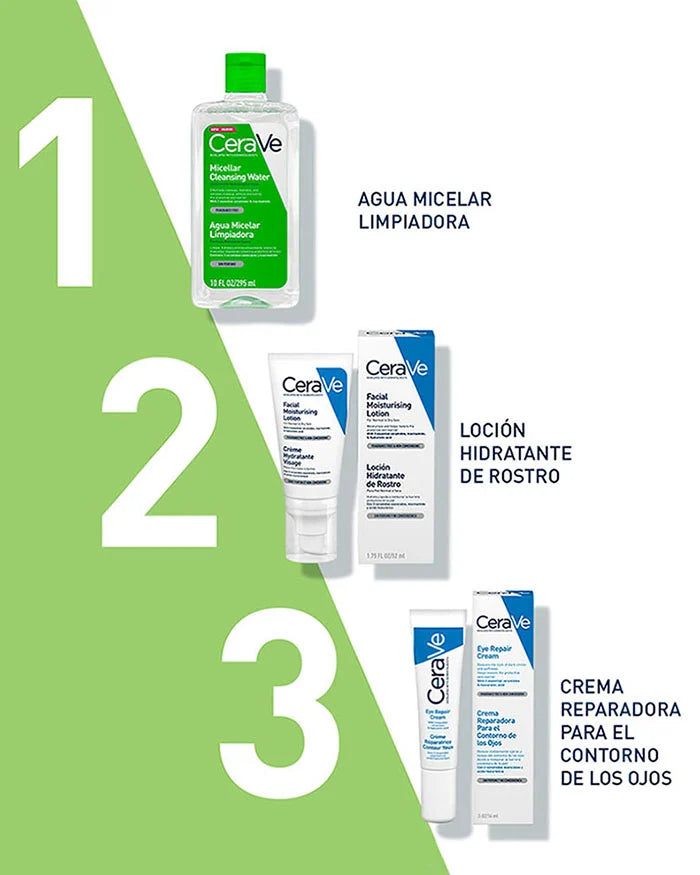 CERAVE Agua Micelar Limpiadora de 295 ml