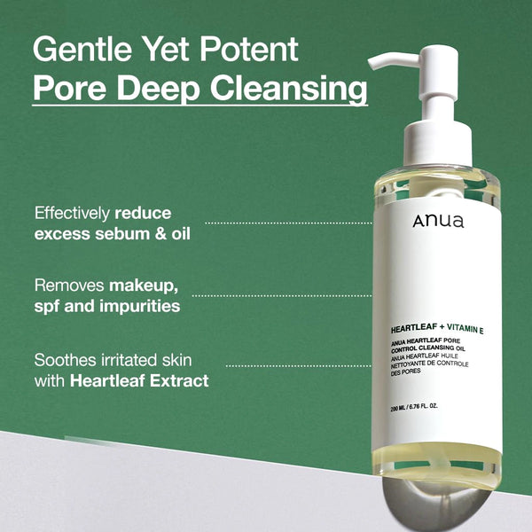 Anua Heartleaf Pore Control Cleansing Oil