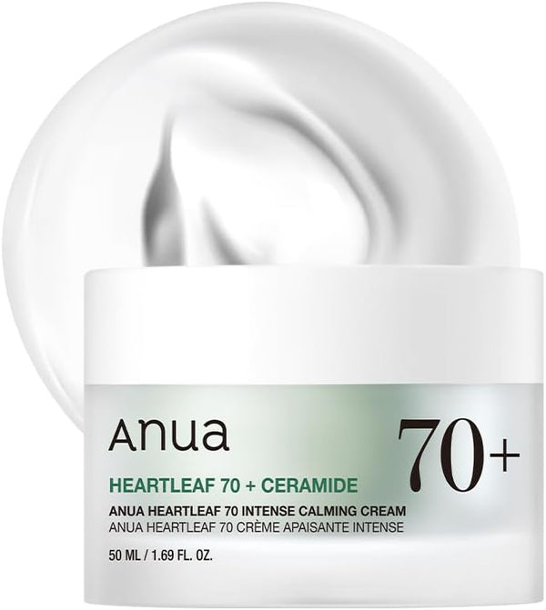 Anua Heartleaf 70 Intense Calming Cream 50 Ml Momento De Aplicación Día Tipo De Piel Todo Tipo De Piel