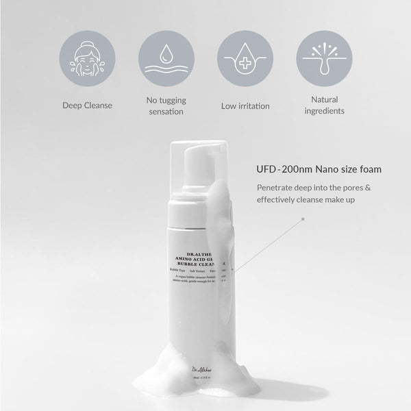 Dr. Althea  Limpiador En Espuma Aminoacid Gentle Bubble 140 M
