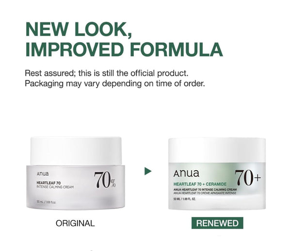 Anua Heartleaf 70 Intense Calming Cream 50 Ml Momento De Aplicación Día Tipo De Piel Todo Tipo De Piel