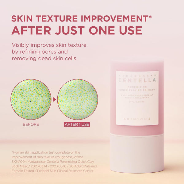 SKIN1004 Madagascar Centella Poremizing Quick Clay Stick Mask 27g