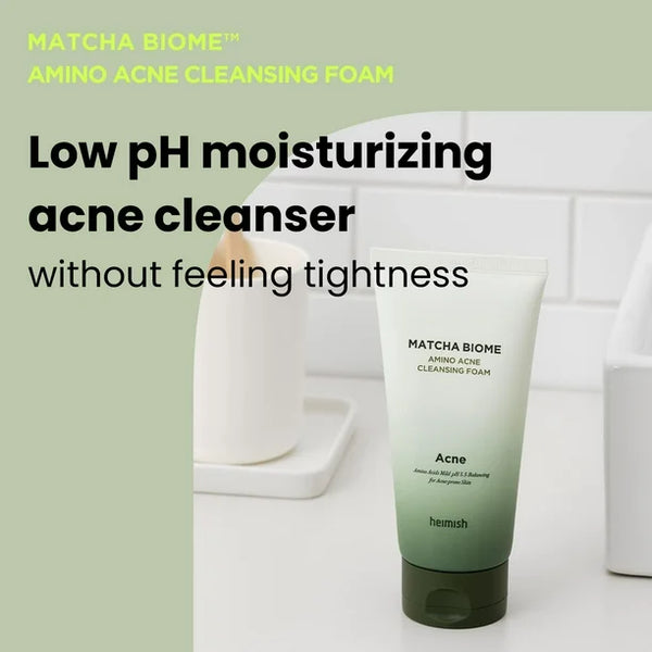 HEIMISH Matcha Biome Amino Acne Cleansing Foam - 150 g