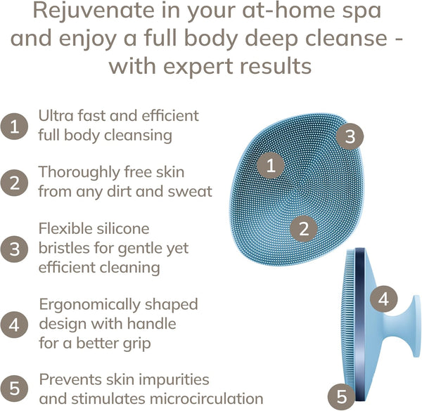 Geske Cepillo Facial Azul 4 en 1