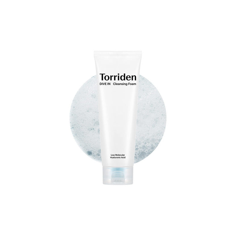 Limpiador Facial Torriden Dive-in Espuma Con Ácido Hialurónico 5.07oz