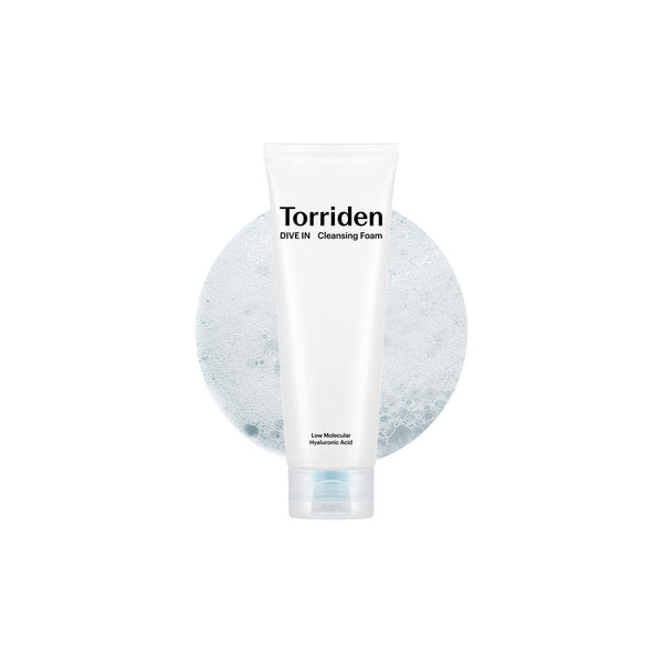 Limpiador Facial Torriden Dive-in Espuma Con Ácido Hialurónico 5.07oz