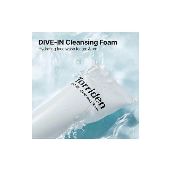 Limpiador Facial Torriden Dive-in Espuma Con Ácido Hialurónico 5.07oz