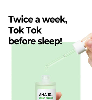 Some By Mi Aha 10% Amino Peeling Ampoule Momento De Aplicación Noche Tipo De Piel Mixta