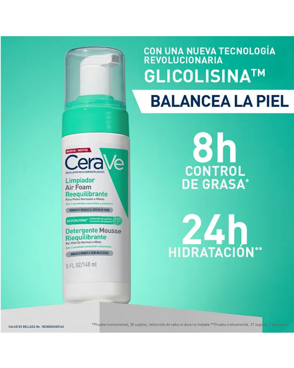 Cerave Air Foam Cleanser 148 Ml