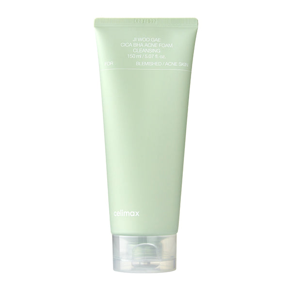Celimax - Ji.Woo.Gae Cica BHA Acne Foam Cleansing - Purifying Foam for Acne Skin - 150ml