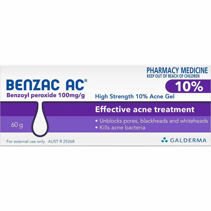 Benzac Ac Gel 10% Tubo 60 G
