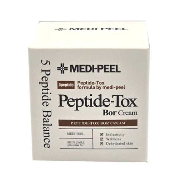 Medipeel Peptide-Tox Bor Cream 50ml Crema Facial Antiedad Peptidos Coreana